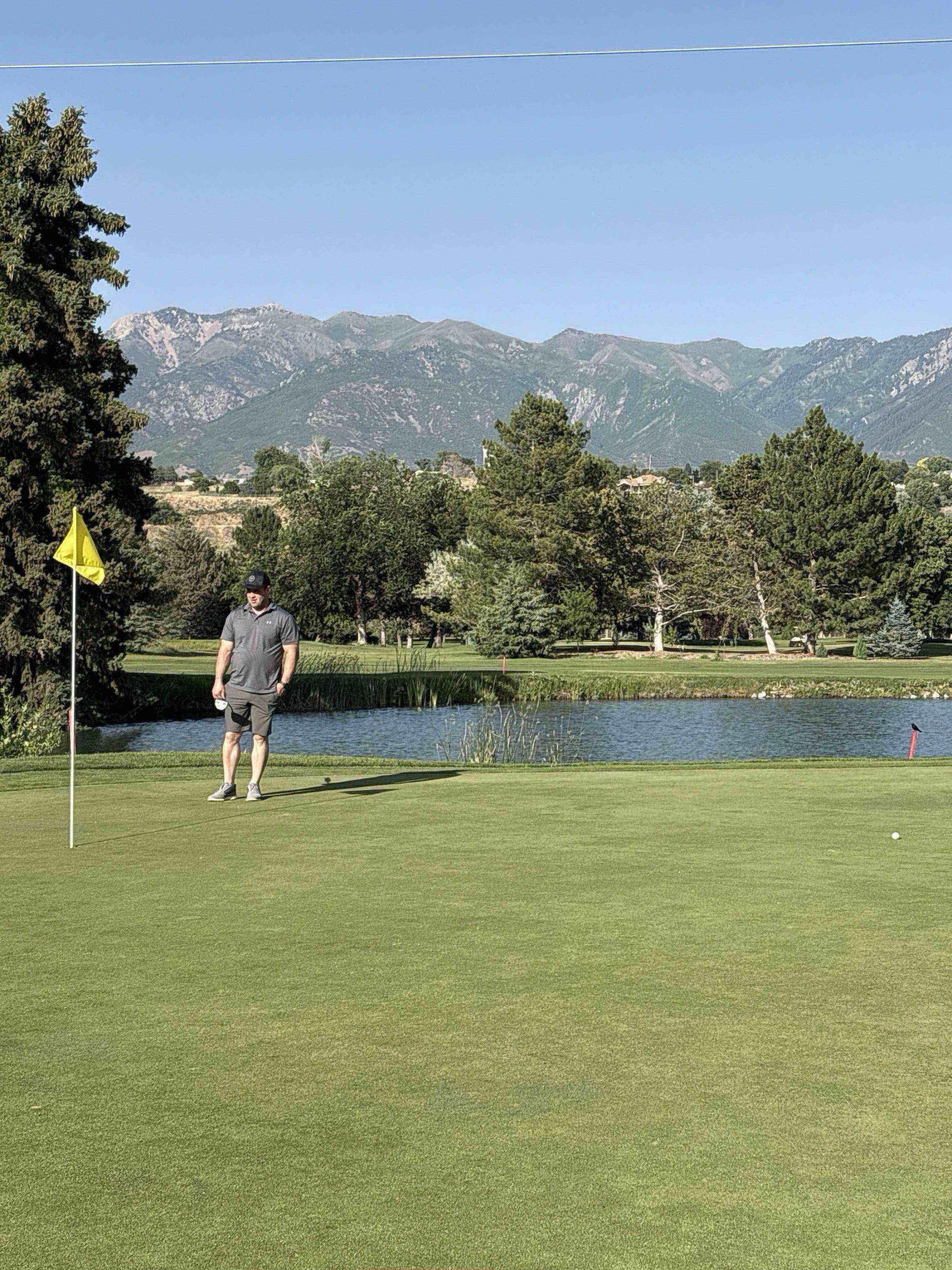 Golfer photo from a round at Schneiters Riverside Golf Course in Riverdale, Utah